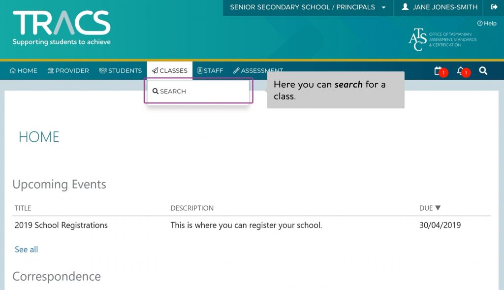 Tour Govt 6. Classes